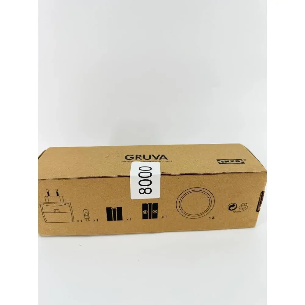 IKEA GRUVA Desk Lamp Table Lamp White New Open Box 900.213.81 12V Vintage